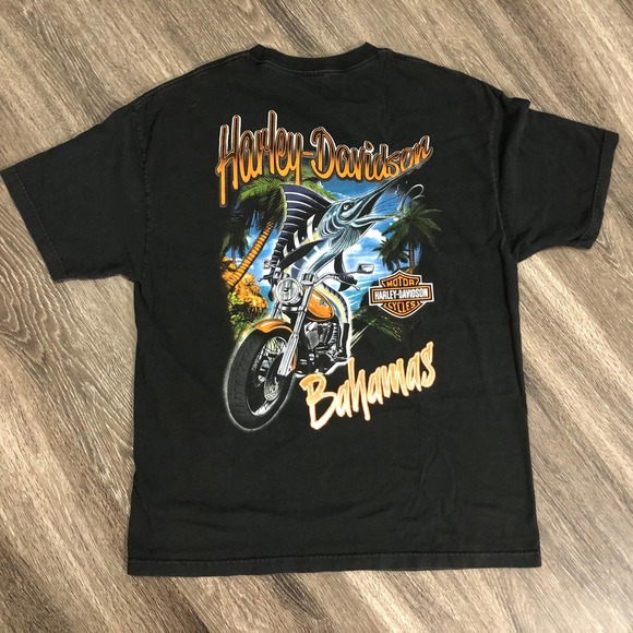 【きゆう】Harley-Davidson Bahamas 長袖シャツ Harley Davidson Bahamas T-shirt – Ropa Chidx